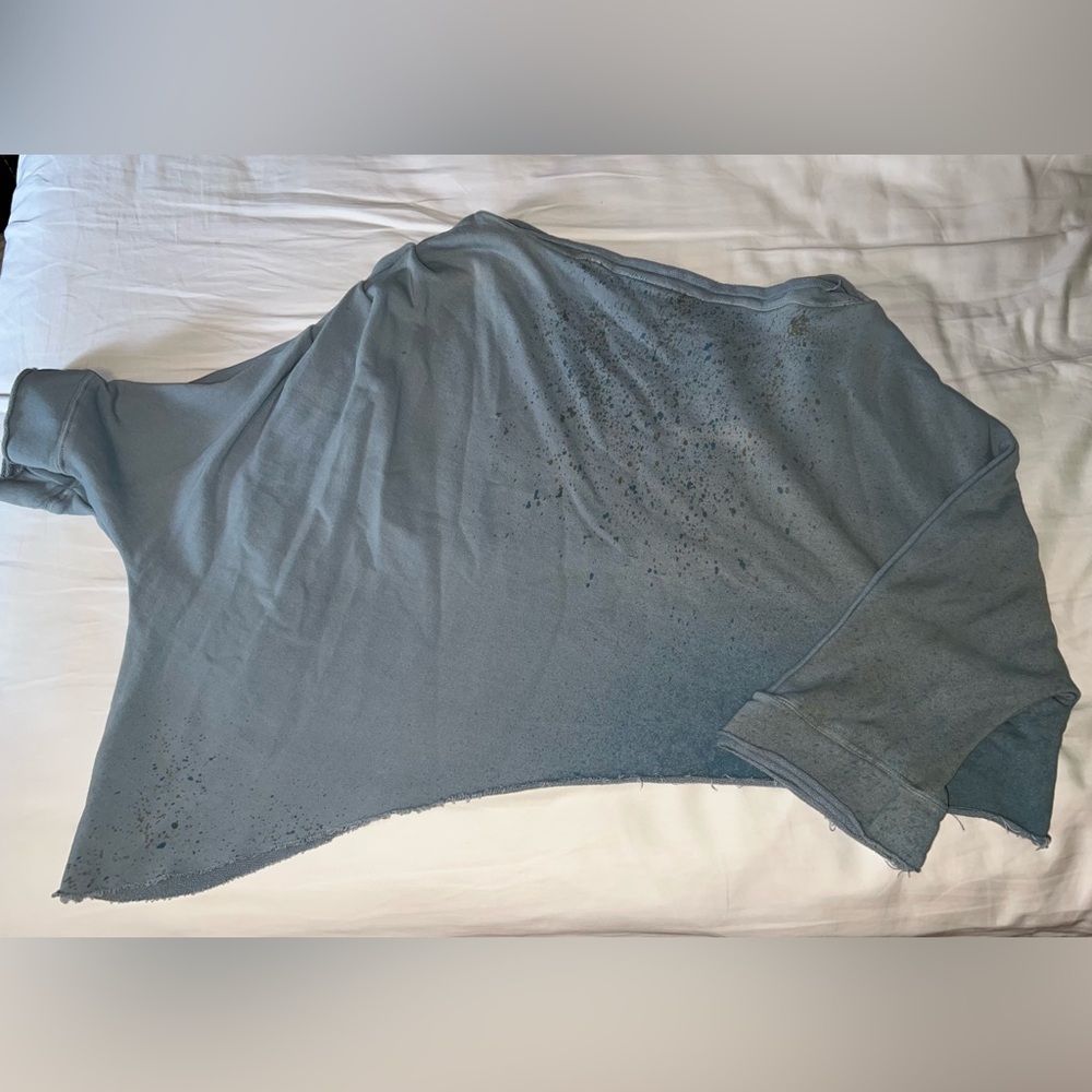 Stylish Blue Crop Top